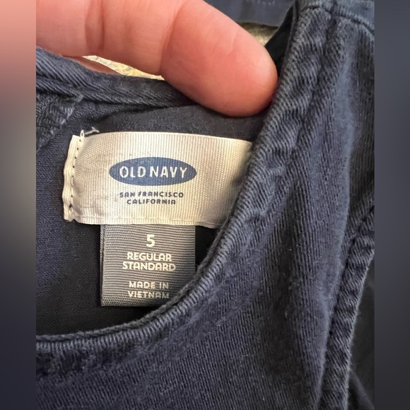 3 uniformes girl’s cotton dresses 5T - Picture 4 of 5